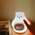 Load image into Gallery viewer, Great White Bear Alarm Clock Night Light (built-in battery)
