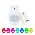 Load image into Gallery viewer, Great White Bear Alarm Clock Night Light (built-in battery)
