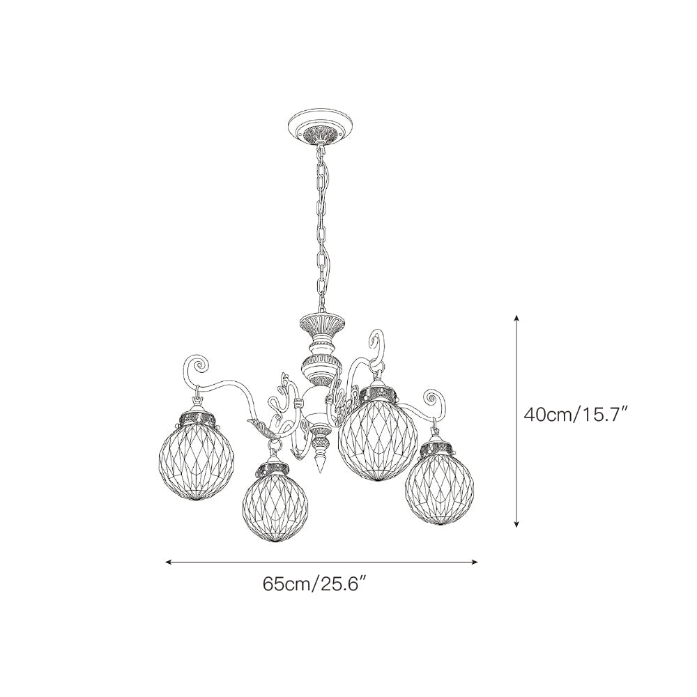 Greenwich Classical Brass Chandelier
