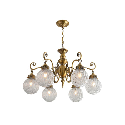 Greenwich Classical Brass Chandelier