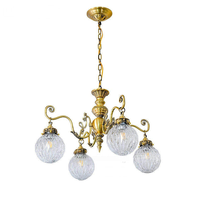 Greenwich Classical Brass Chandelier