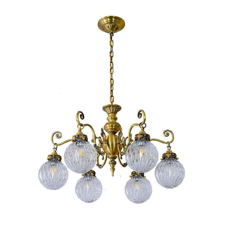 Greenwich Classical Brass Chandelier