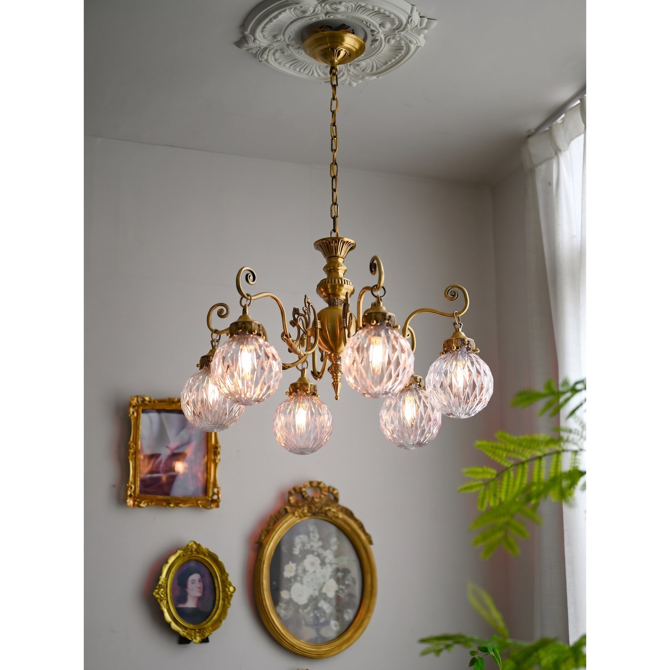 Greenwich Classical Brass Chandelier