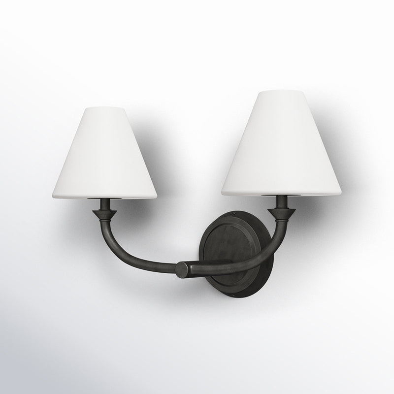 Greta Brass Wall Lamp
