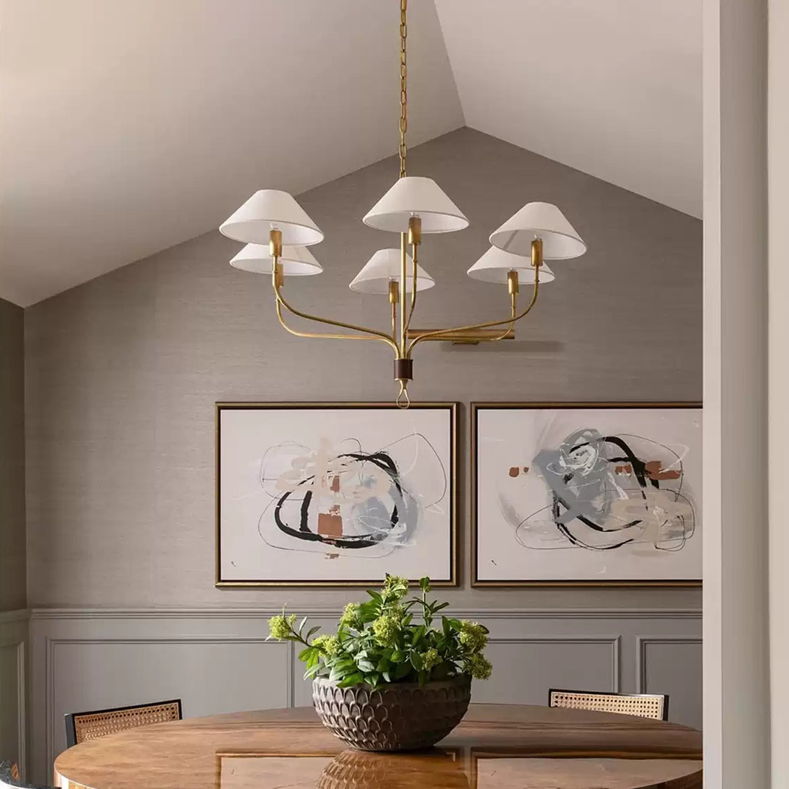 Griffin Staggered Tail Chandelier