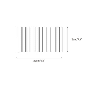 Grille Travertine wall lamp – detail 3 — Dimension drawings 1
