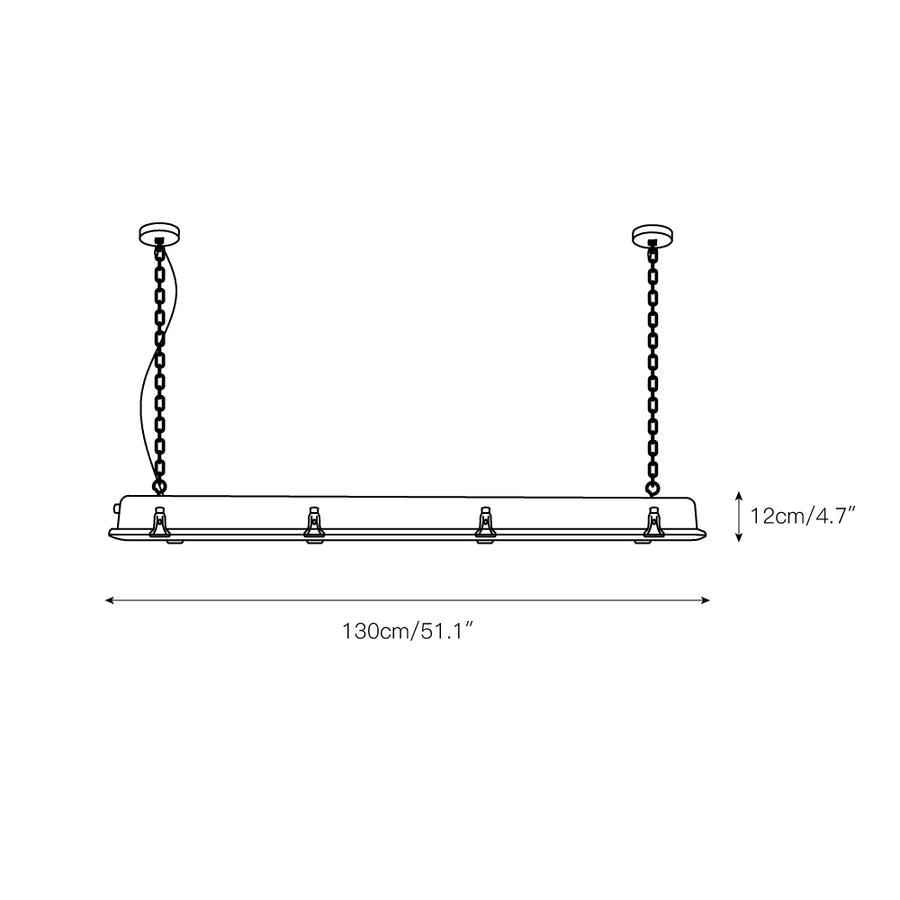 Gta Pendant Light – detail 4 — Dimension drawings 2
