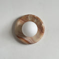 Load image into Gallery viewer, Orli Cyan Onyx Sconce
