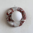 Load image into Gallery viewer, Orli Red Marble Sconce
