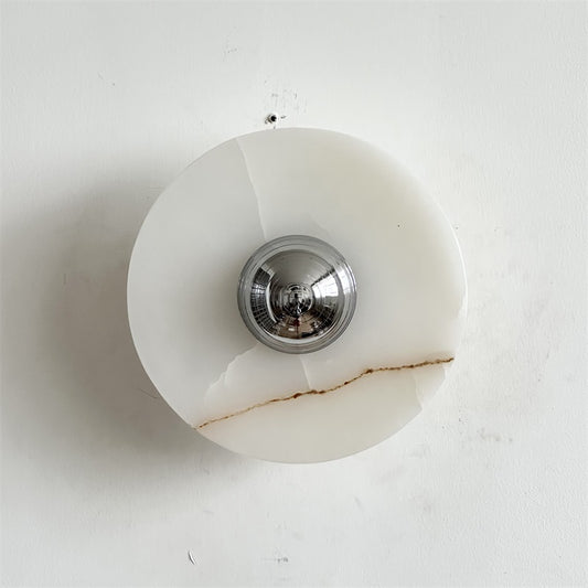 Round Jade Wall Lamp