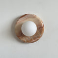 Load image into Gallery viewer, Orli Cyan Onyx Sconce
