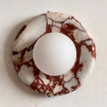 Load image into Gallery viewer, Orli Red Marble Sconce
