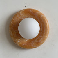 Orli Yellow Onyx Sconce – detail 5