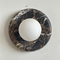 Orli Black Marble Sconce – detail 16