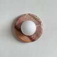 Load image into Gallery viewer, Orli Cyan Onyx Sconce
