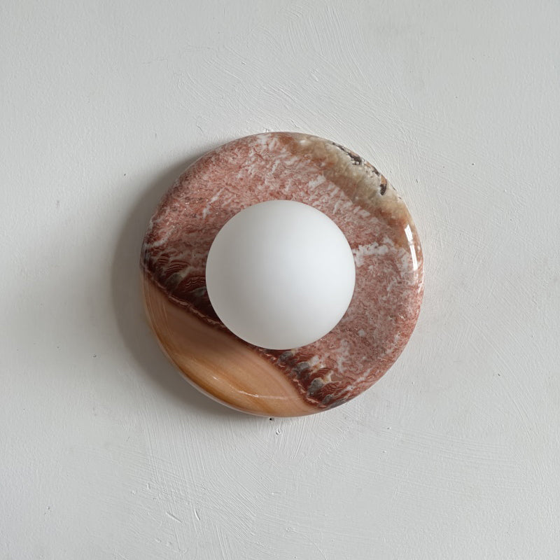 Orli Cyan Onyx Sconce