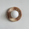 Load image into Gallery viewer, Orli Cyan Onyx Sconce
