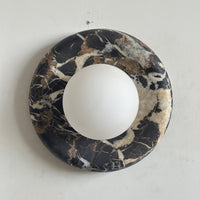 Orli Black Marble Sconce – detail 17