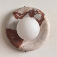 Load image into Gallery viewer, Orli Red Marble Sconce
