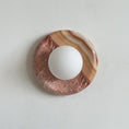 Load image into Gallery viewer, Orli Cyan Onyx Sconce
