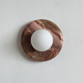 Load image into Gallery viewer, Orli Cyan Onyx Sconce
