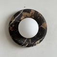 Load image into Gallery viewer, Orli Black Marble Sconce
