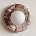Load image into Gallery viewer, Orli Red Marble Sconce
