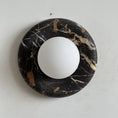 Load image into Gallery viewer, Orli Black Marble Sconce
