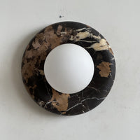Orli Black Marble Sconce – detail 26