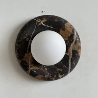 Orli Black Marble Sconce – detail 30