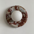 Charger l'image dans la visionneuse de la galerie, Orli Red Marble Sconce
