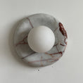 Charger l'image dans la visionneuse de la galerie, Orli Red Marble Sconce

