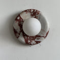 Load image into Gallery viewer, Orli Red Marble Sconce
