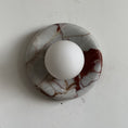 Load image into Gallery viewer, Orli Red Marble Sconce
