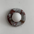 Load image into Gallery viewer, Orli Red Marble Sconce
