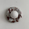 Load image into Gallery viewer, Orli Red Marble Sconce
