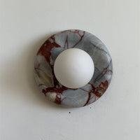 Orli Red Marble Sconce – detail 36