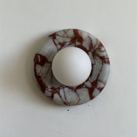 Orli Red Marble Sconce – detail 30