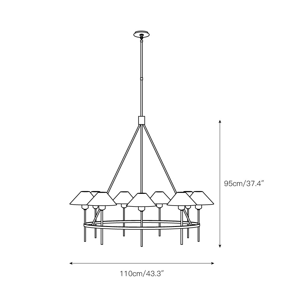 Hackney Large Chandelier