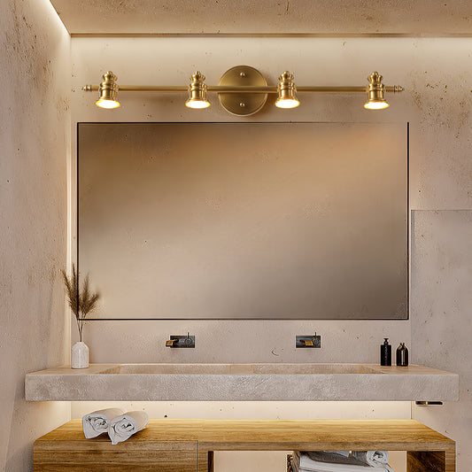 Halophane Brass Wall Lamp