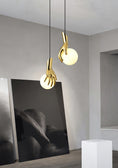 Load image into Gallery viewer, Hand Holding Globe Pendant Light
