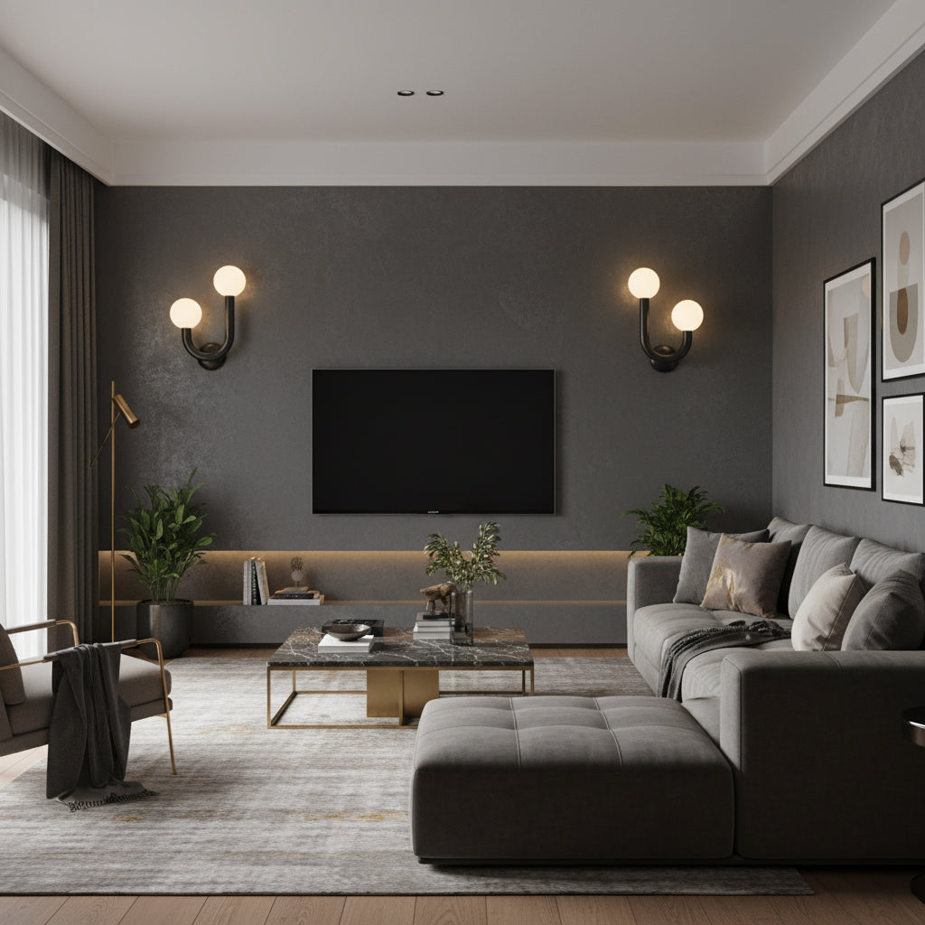 Happy Glass Wall Lamp