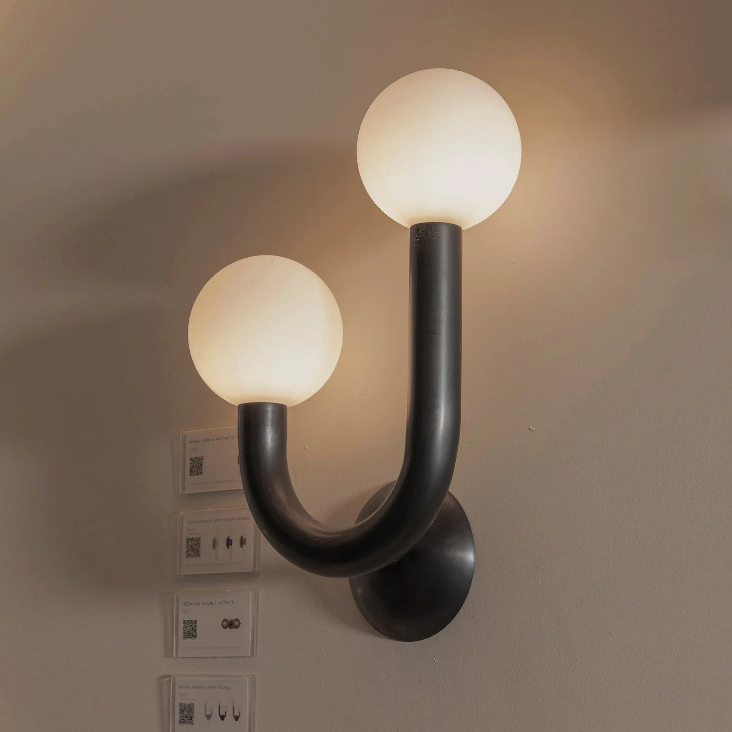 Happy Glass Wall Lamp