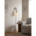 Load image into Gallery viewer, Harlin Alabaster Plug-in Wall Sconce
