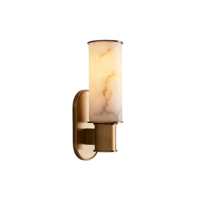 Harlin verticale albasterwandlamp