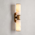 Load image into Gallery viewer, Harlin Alabaster Wall Lamp
