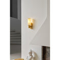 Load image into Gallery viewer, Harlin Vertical Alabaster Sconce
