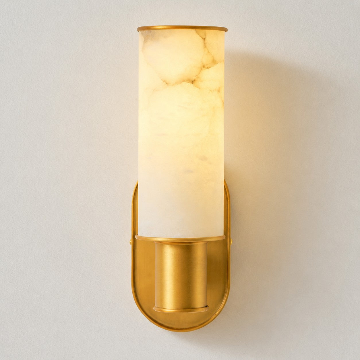 Harlin Vertical Alabaster Sconce