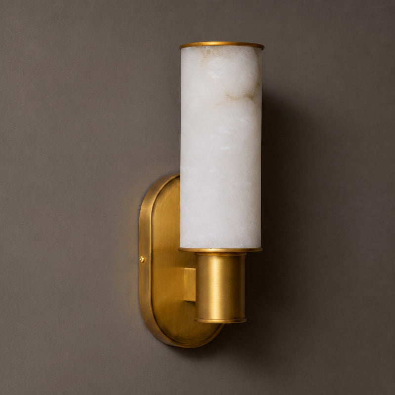 Harlin Vertical Alabaster Sconce