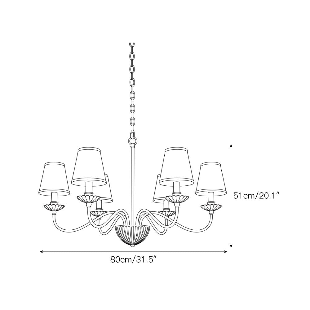Harrison Chandelier – detail 3